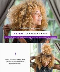 How To Give Yourself A Trim When You Can T Book An Appointment With Your Stylist Hair Type Curly Hair Styles Trim Your Own Hair