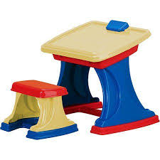 American Plastic Toys Desk And Easel My Very Own Creativity Chair Drawing Painting Plenty Storage New Kids Toddlers T Kidsroom Decor Toddler Table Stylish Desk