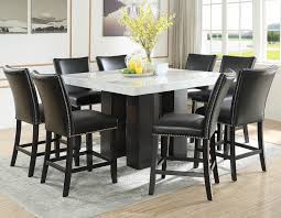 Get the best deals on dining table square dining furniture sets. Steve Silver Cm540pt Camila Counter Height Square Dining Room Set With Black Chairs