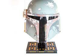 Boba Fett Black Series Helmet Stand Dispaly Star Wars Helmet Boba Fett Helmet Helmet