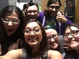 Good to see old friends last night