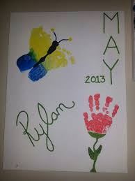 Pin By Toni Mckellar On Our Baby Art And Crafts Diy New Baby Crafts Baby Crafts Mothers Day Crafts