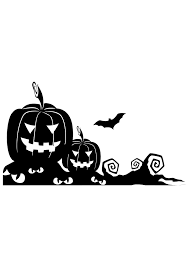 Download Halloween Pumpkins Silhouette Free Svg File Svgheart Com