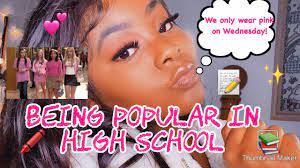 How To Be Popular In High School! ✨💖 ||2020 - Youtube