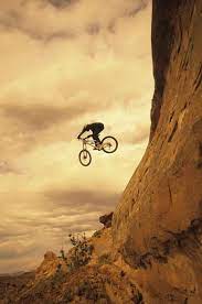 A Custom Wallpaper Of Extreme Cycling Called Cycle Down