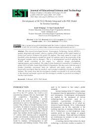 Check spelling or type a new query. Pdf Development Of Sets E Module Integrated With Poe Model For Science Learning