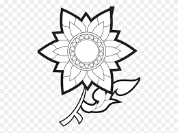 Free Free 231 Clipart Sunflower Simple SVG PNG EPS DXF File