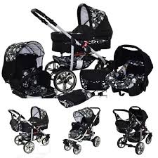 Generell sollten babys erst selbstständig sitzen können, damit der buggy sicher genutzt. Lux4kids Matrix Rock Baby 3in1 Kinderwagen 361 66