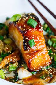 Miso Glazed Black Cod Recipe Seafood Recipes Recipes Cooking Recipes
