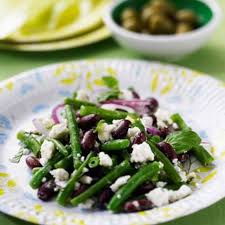 Griechischer Bohnensalat Rezept Bohnensalat Rezepte Salat