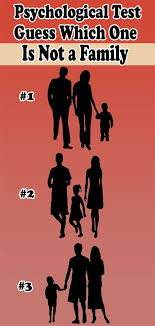 Psychological Test Guess Which One Is Not A Family In 2020 Psychology Health And Wellbeing Health Fitness