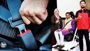Kerajaan telah menguatkuasa pengunaan talipinggang keledar tempat duduk belakang sejak 1hb januari 2009. Miros Tidak Pakai Tali Keledar Bakal Kena Demerit Lesen Boleh Ditarik