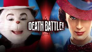 O Gato de Chapéu vs Mary Poppins. Um confronto simples, mas com potencial  infinito de animação literal. : r/DeathBattleMatchups
