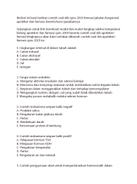 Maybe you would like to learn more about one of these? Soal Sistem Hormon Beserta Jawabannya