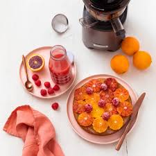 Recette De Gateau A La Pulpe De Pamplemousse D Orange Sanguine Et De Framboises Recette Gateau Gateau Moelleux Recette
