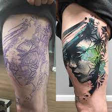 Tattoo Artist Rich Harris Color Authors Style Abstract Realism Surrealism Tattoo Sutton Coldfield Uk Inkppl Tatt Tattoo Artists Tattoos Abstract Tattoo
