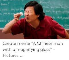 Find the newest magnifying glass meme. Create Meme A Chinese Man With A Magnifying Glass Pictures Meme On Me Me