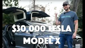 Check the carfax, find a low miles model s, view model s photos and interior/exterior features. I Bought A 30 000 Tesla Model X Cheapest Ever Youtube
