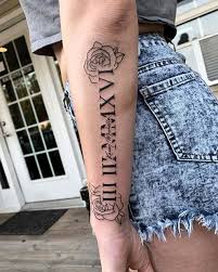Roman numeral tattoos are a pretty popular pick for body art enthusiasts. 43 Roman Numeral Tattoo Ideas That Are Simple Yet Cool Page 3 Of 4 Stayglam