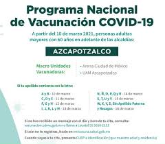 Cerrada de avenida jardín colonia ampliación cosmopolita, alcaldía azcapotzalco c.p. Vacunacion Cdmx Miguel Hidalgo Y Azcapotzalco Nuevas Alcaldias Para Vacunacion Contra Covid 19 En Cdmx A Partir Del 8 De Marzo Cuando Y Donde Me Toca Marca