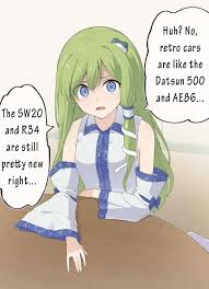 MiloFraud on X: Sanae retro meme - JDM edition t.coWRLE2VGVrJ  X