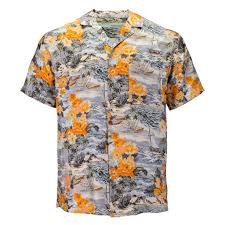 Shop target for shirts you will love at great low prices. Off White C O Virgil Abloh Silk Hawaiian Shirt In Orange Black Orange For Men Lyst