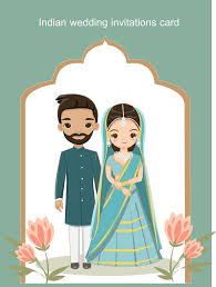 Pin By Ankita Bhotika On Wedding Cartoon Wedding Invitations Couple Wedding Invitation Wedding Invitations