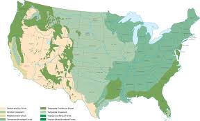 Biomes In The United States Usa Map With Biomes In 2020 Usa Map Colorado Map Biomes