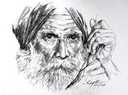 50 6 people portrait art. Old Man My Pencil Drawing By Lotusdigitalworks On Deviantart Pencil Drawings Pencil Sketch Images Pencil Art Drawings