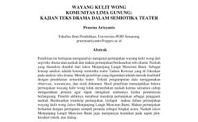 Struktur teks drama tradhisional kang bener yaiku. Struktur Teks Drama Bahasa Jawa Cara Golden