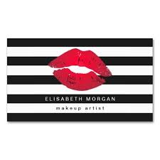 Black And White Red Lipstick Art Red Lips Black White Stripes Modern Makeup Artist Business Card Zazzle Com Makeup Artist Business Cards Makeup Business Cards Artist Business Cards