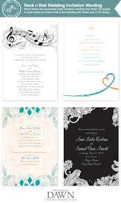 Rock And Roll Wedding Wording Invitations By Dawn Wedding Invitation Wording Wedding Invitations Wedding Wording