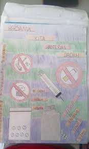 Poster dadah musuh negara gambar mewarna. Facebook