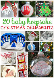 Natural rubber teething toy : 20 Homemade Keepsake Ornaments For Baby S First Christmas