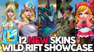 What if you pick something you don't even end up using?! 12 New Skins Wild Rift Closed Beta Ashe Annie Ezreal More League Of Legends Wild Rift Youtube