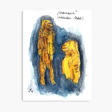 The löwenmensch figurine after restoration in 2013 (click to enlarge) this is an open thread / coffee hour and all topics of conversation are welcome. Impression Sur Toile Lion Homme De Hohlenstein Stadel Par Fieldsketches Redbubble