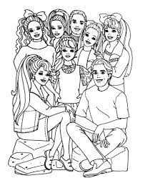 Pin By Tsvetelina On Barbie Coloring Free Kids Coloring Pages Barbie Coloring Coloring Books