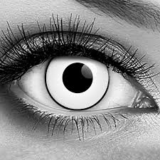 Black And White Contacts Logo Manson Contact Lenses Gothika Zombie Fx Pair Blue Eye Color Lenses White Out Contacts