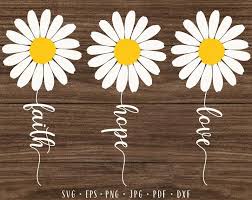 Daisy Svg Floral Svg Flower Cutting File Flower Printable Clipart Image File Flower Scrapbooking Clip Art Svg Dxf Png Clip Art Art Collectibles Advancedrealty Com