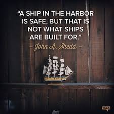 Image result for ship in the harbor is safe