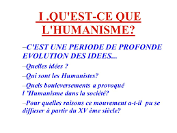 Le Temps De L Humanisme Et De La Renaissance Ppt Telecharger