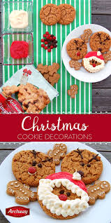 All the spices have distinct a giant gingerbread man cookie that is soft and chewy and taste amazing thanks to molasses, butter and spices. These Festive Cookies Are Perfect For Family Guests And Santa Himself Using Your Archway Favorites Take S Cookie Decorating Christmas Food Festive Cookies