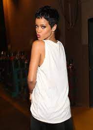 Rihanna 2012 Trendy Short Hair Styles Black Women Short Hairstyles Womens Hairstyles