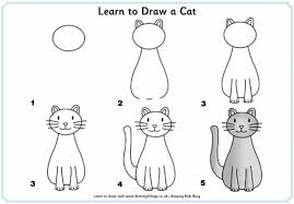 20 Easy Animals To Draw For Practice Hobby Lesson Simple Cat Drawing Teach Kids To Draw Easy Animal Drawings