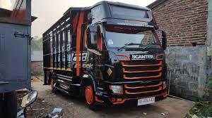 Koleksi modifikasi warna mobil truk helo selamat sore gimna anda merasa bosan dengan model mobil kamu sekarang. Canter Modifikasi Scania Blacklist Scanter Hitam Mitsubishi Canter Canter Trucks