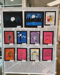 So proud of my students (and myself, wow what a whirlwind to be a teacher  haha)!! What a successful first art show. Now, off to Mexico!