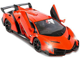 Super Car Orange Lamborghini Veneno Battery Operated Gravity Sensing Remote Control Car Kids Favorite Toy 1 Remote Control Cars Super Cars Lamborghini Veneno
