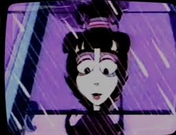 Welcome gouls and gals of all ages to the neitherworld, the home of beetlejuice and his crazy. Lydia Looking At The Rain Instagram Cartoon Beetlejuice Beetlejuice Cartoon