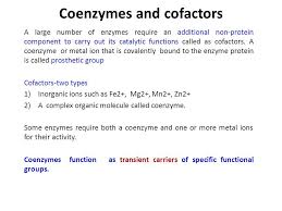 Image Result For Cofactors And Coenzymes Biochemistry Medical Science Coenzyme