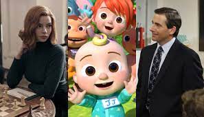 The official list of the top 10 most popular tv shows on netflix in the u.s. Netflix 2020 Ranker Cocomelon The Office The Queens Gambit Top List Variety